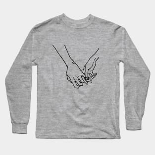 Friend's hand Long Sleeve T-Shirt